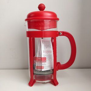 Bodum Red French Press Coffee Maker
